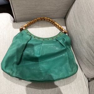 Gucci bamboo handbag